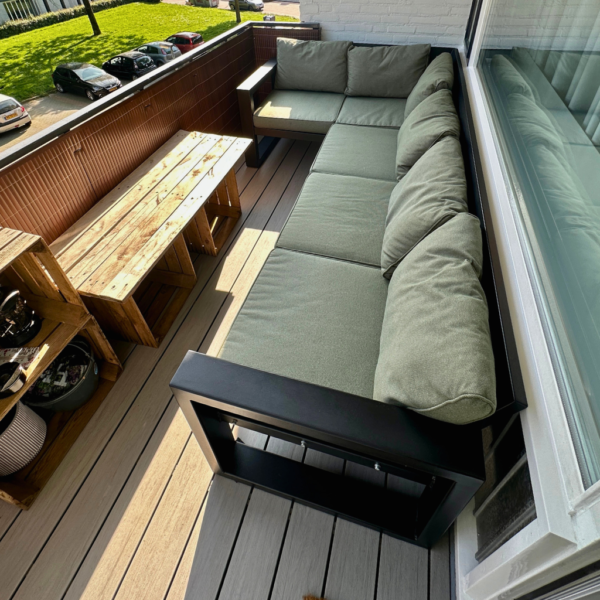 Stalen loungeset op maat