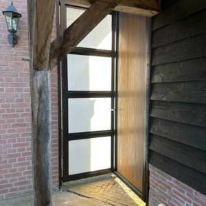 Cortenstalen poort op maat